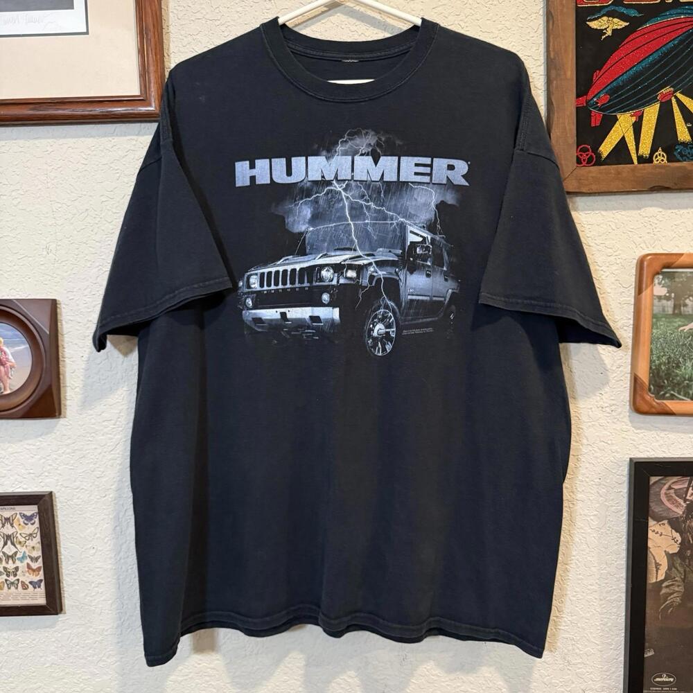 Vintage 00s RARE‎ Hummer Designer 4x4 Off-Road Men’s Shirt Size 2XL